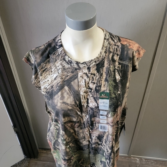 Mossy oak men's sleeveless t-shirt - Picture 4 of 11